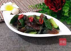 黄瓜炒皮蛋的做法图解8