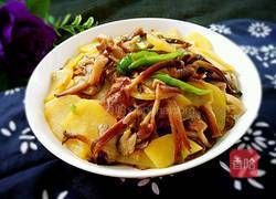 榛蘑炒土豆片的做法图解11