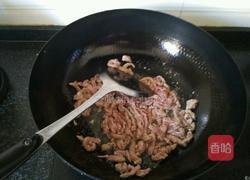 韭菜炒牛肉的做法图解4