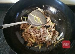 韭菜炒牛肉的做法图解6