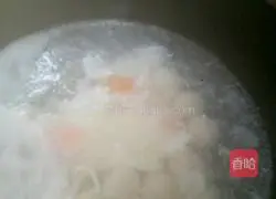 Illustration of how to make glutinous glutinous rice balls 6