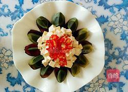 松花拌豆腐的做法图解12