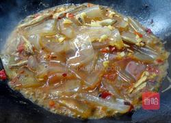 鱼干小炒水晶皮的做法图解9