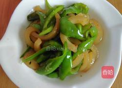 青椒炒猪皮的做法图解12