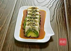 日式牛油果拌豆腐#年夜饭的做法图解7