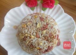 香肠蛋炒饭的做法图解6