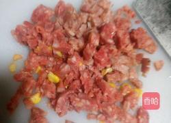 香肠蛋炒饭的做法图解1