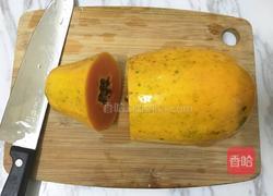 木瓜牛奶冻的做法图解3