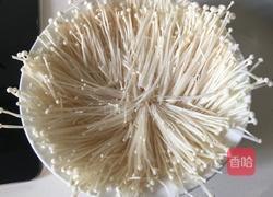 蒜蓉剁椒金针菇的做法图解2