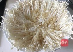 蒜蓉剁椒金针菇的做法图解4