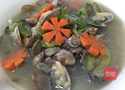 蛤蜊丝瓜汤的做法图解6