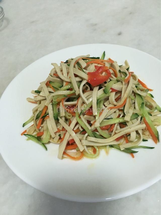 出锅装盘