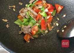 鲜榛蘑炒辣椒的做法图解13