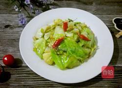 辣炒圆白菜的做法图解6