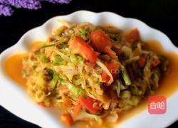 西红柿炒大头菜的做法图解15