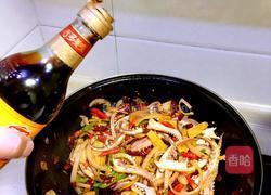 香辣鱿鱼须的做法图解9