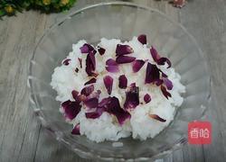 玫瑰糯米饭团的做法图解4