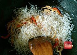 耗油鸡丝炒米粉的做法图解5