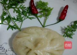 胡萝卜叶素包子的做法图解5