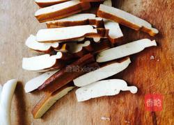 青椒炒香干的做法图解2