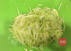 笋瓜素馅大饺子的做法图解5