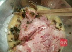 梅干菜肉丸子的做法图解2