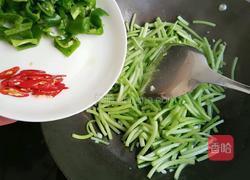 豆豉味红薯梗的做法图解3