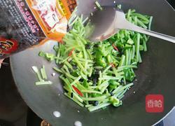 豆豉味红薯梗的做法图解4