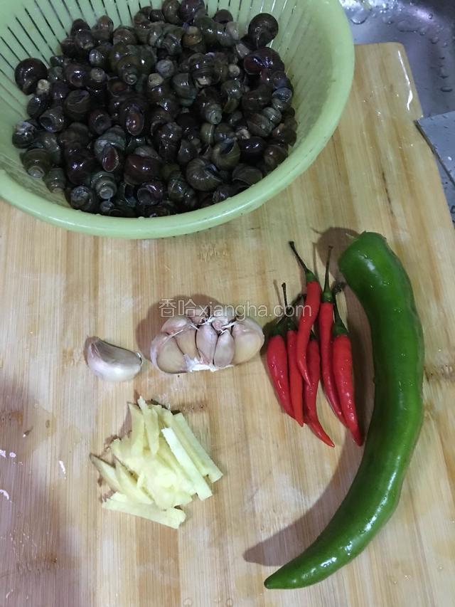 准备好材料