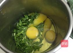 韭菜摊鸡蛋的做法图解3