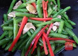 四季豆炒猪肉的做法图解9