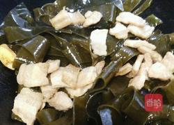 红烧肉炖海带的做法图解4