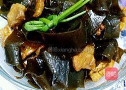 红烧肉炖海带的做法图解6