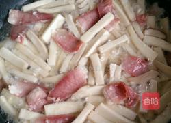 杏鮑菇炒臘肉的做法圖解6