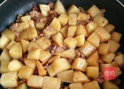 土豆肉末的做法图解5
