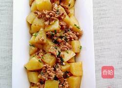 土豆肉末的做法图解8