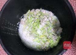 白菜瘦肉粥的做法图解6