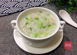 白菜瘦肉粥的做法图解11