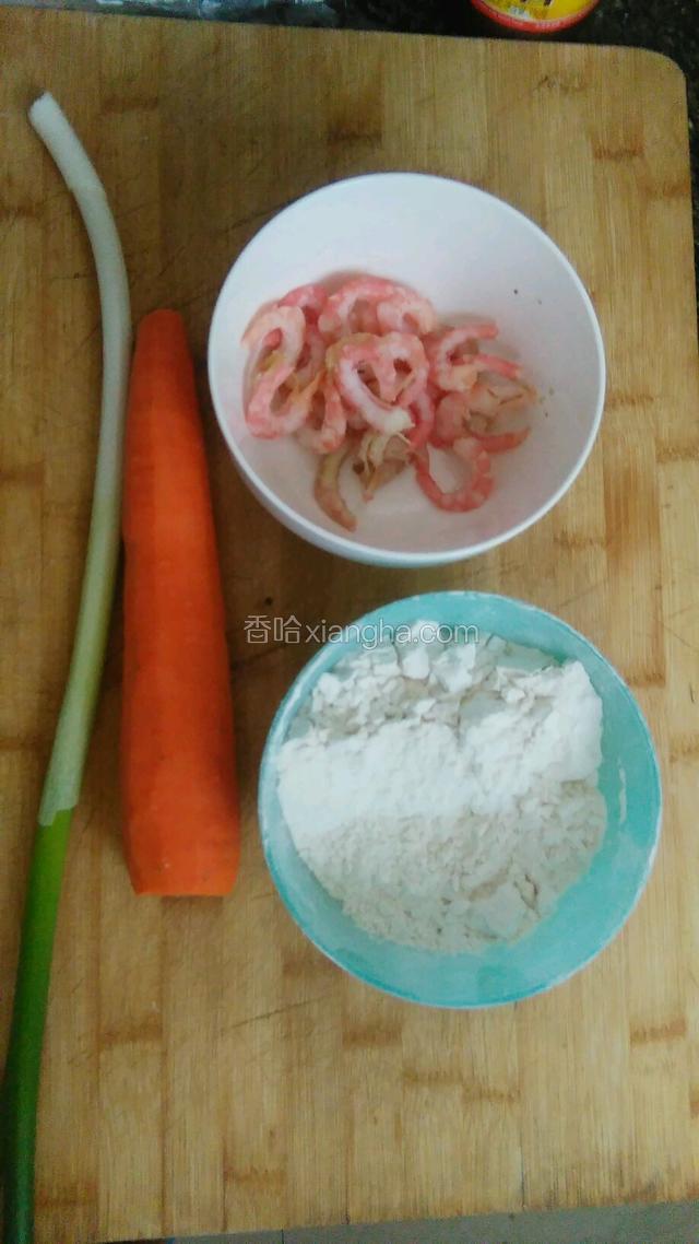 准备食材。原谅我鸡蛋忘拍了。