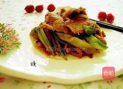 葱爆猪肉的做法图解12
