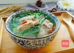 小白菜排骨汤的做法图解9