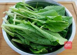 小白菜排骨汤的做法图解4