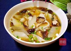 香菇山药瘦肉面片汤的做法图解21