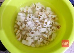 醋溜藕丁的做法图解2
