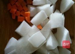韩国泡菜萝卜的做法图解1