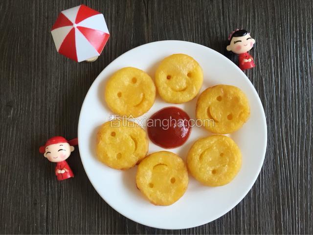 土豆笑脸饼