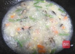 香菇田園蔬菜粥的做法圖解6