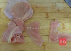 水煮鸡片的做法图解3