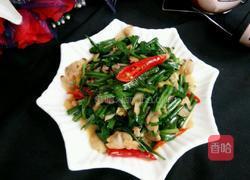 蛤喇肉炒韭菜的做法图解9