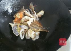 炒蟹的做法图解6